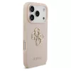 Guess Grained Big 4G & Classic Logo tok iPhone 17 Pro készülékhez rózsaszín