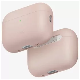   Tok UNIQ Lino AirPods Pro 3 gen készülékhez Silicone rózsaszín
