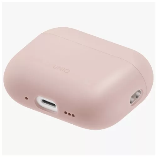 Tok UNIQ Lino AirPods Pro 3 gen készülékhez Silicone rózsaszín