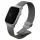 Szíj UNIQ Dante Pro Apple Watch 42/41/40mm készülékhez, rozsdamentes acél, titán ezüst