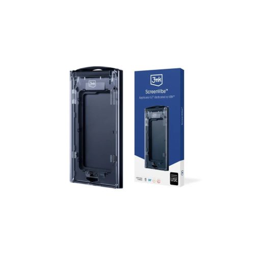 3MK ScreenVibe iPhone 12 Pro Max készülékhez 6.7 hüvelyk temperált üveg kijelzővédő alkalmazóval, 5 db