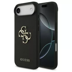   Guess Grained Big 4G & Classic Logo tok iPhone Air készülékhez fekete