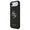 Guess Grained Big 4G & Classic Logo tok iPhone Air készülékhez fekete