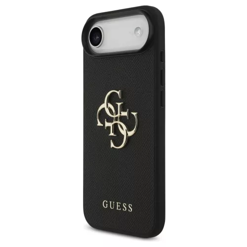 Guess Grained Big 4G & Classic Logo tok iPhone Air készülékhez fekete