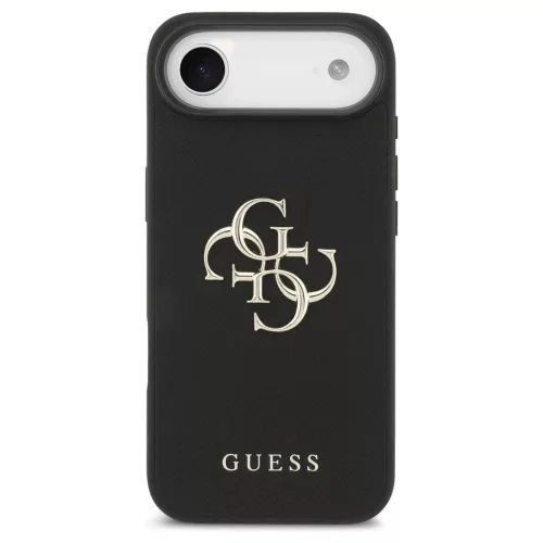 Guess Grained Big 4G & Classic Logo tok iPhone Air készülékhez fekete