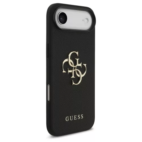 Guess Grained Big 4G & Classic Logo tok iPhone Air készülékhez fekete