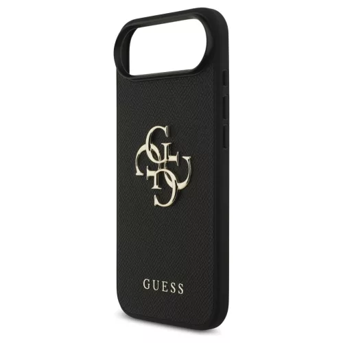Guess Grained Big 4G & Classic Logo tok iPhone Air készülékhez fekete