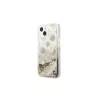 Guess GUHCP13SLGPEGO iPhone 13 mini készülékhez 5,4" kemény tok Peony Liquid Glitter arany
