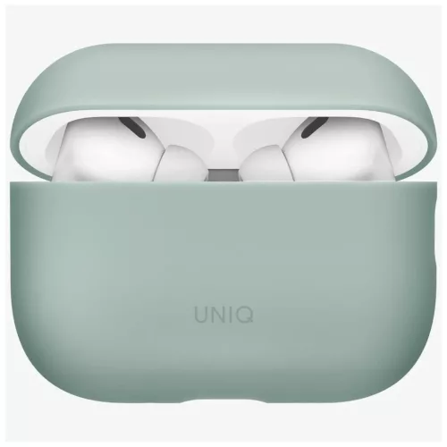 Tok UNIQ Lino AirPods Pro 3 gen készülékhez Silicone zöld