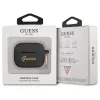 Guess GUA3SSSK AirPods 3 készülékhez tok szilikon Vintage Script fekete