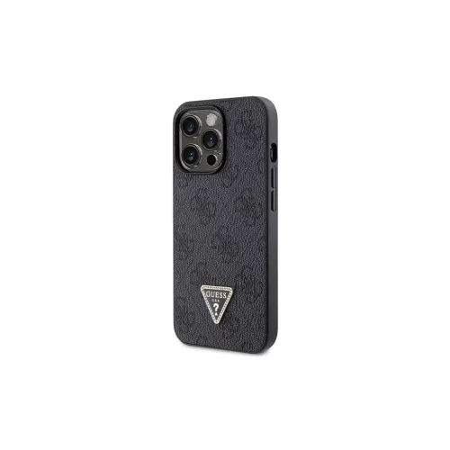 Guess GUHCP13LP4TDSCPK iPhone 13 Pro / 13 6.1" készülékhez keménytok Crossbody 4G Metal Logo fekete