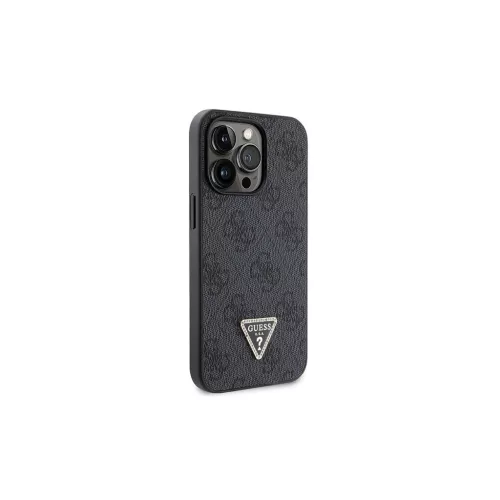 Guess GUHCP13LP4TDSCPK iPhone 13 Pro / 13 6.1" készülékhez keménytok Crossbody 4G Metal Logo fekete
