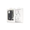 Guess GUHCP13LP4TDSCPK iPhone 13 Pro / 13 6.1" készülékhez keménytok Crossbody 4G Metal Logo fekete