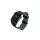 UNIQ Linus Strap Apple Watch Series 1-8/SE/SE2/SE3 készülékhez Airosoft Silicone szíj 38/40/41mm éjfekete.