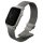 UNIQ Dante Pro szíj Apple Watch készülékhez 49/46/45/44mm rozsdamentes acél titanium ezüst
