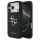Guess Grained Big 4G & Classic Logo tok iPhone 17 Pro készülékhez fekete