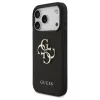 Guess Grained Big 4G & Classic Logo tok iPhone 17 Pro készülékhez fekete