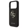 Guess Grained Big 4G & Classic Logo tok iPhone 17 Pro készülékhez fekete