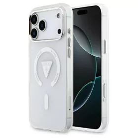   Guess IML Gradient Triangle Logo MagSafe tok iPhone 17 Pro Max készülékhez átlátszó