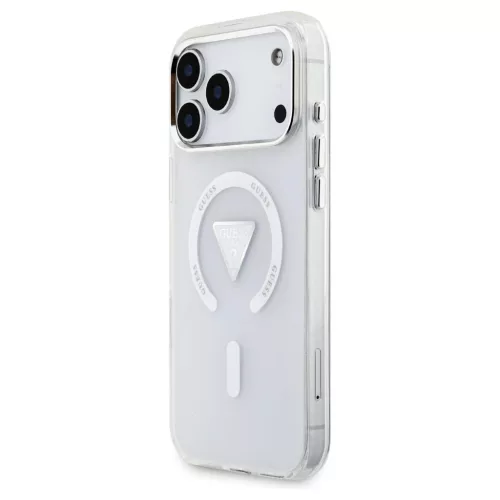 Guess IML Gradient Triangle Logo MagSafe tok iPhone 17 Pro Max készülékhez átlátszó