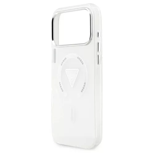 Guess IML Gradient Triangle Logo MagSafe tok iPhone 17 Pro Max készülékhez átlátszó
