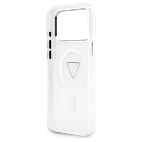 Guess IML Gradient Triangle Logo MagSafe tok iPhone 17 Pro Max készülékhez átlátszó