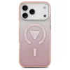 Guess IML Gradient Triangle Logo MagSafe tok az iPhone 17 Pro Max készülékhez rózsaszín