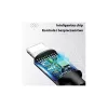 USAMS kábel pleciony U26 3w1 0.35m 2A Fast Charge (lightning/microUSB/USB-C) SJ410USB01 (US-SJ410)