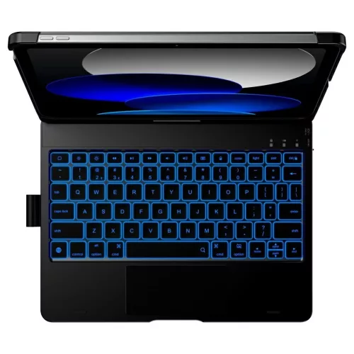 Flexbook Touch Typecase billentyűzetes tok iPad 11" (A16) 2025 készülékhez / iPad 10.9" (2022) készülékhez fekete