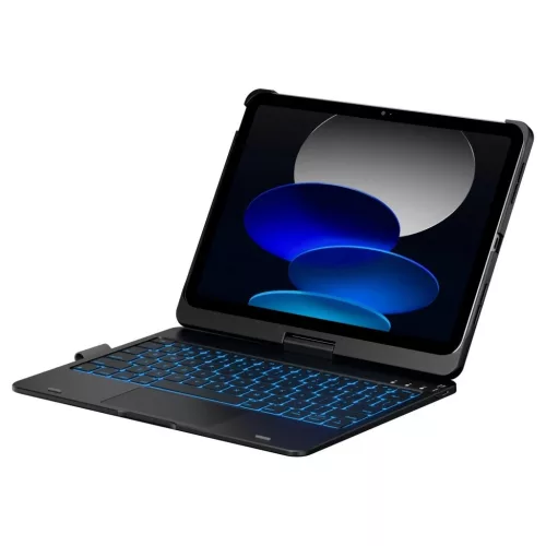 Flexbook Touch Typecase billentyűzetes tok iPad 11" (A16) 2025 készülékhez / iPad 10.9" (2022) készülékhez fekete