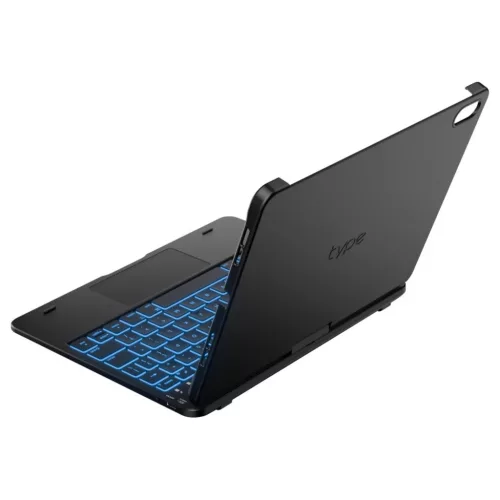 Flexbook Touch Typecase billentyűzetes tok iPad 11" (A16) 2025 készülékhez / iPad 10.9" (2022) készülékhez fekete