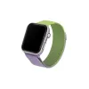 Beline Apple Watch acél szíj 42/44/45/49mm Apple Watch készülékhez – zöld, lila, zöld/lila