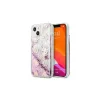 Guess GUHCP13SLGPEPI kemény tok iPhone 13 mini 5,4" készülékhez Peony Liquid Glitter rózsaszín