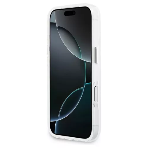 Guess IML Gradient Triangle Logo MagSafe tok iPhone 17 Pro készülékhez átlátszó