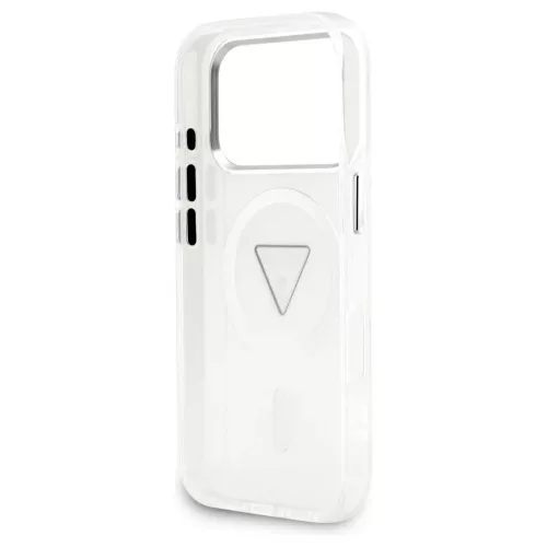 Guess IML Gradient Triangle Logo MagSafe tok iPhone 17 Pro készülékhez átlátszó