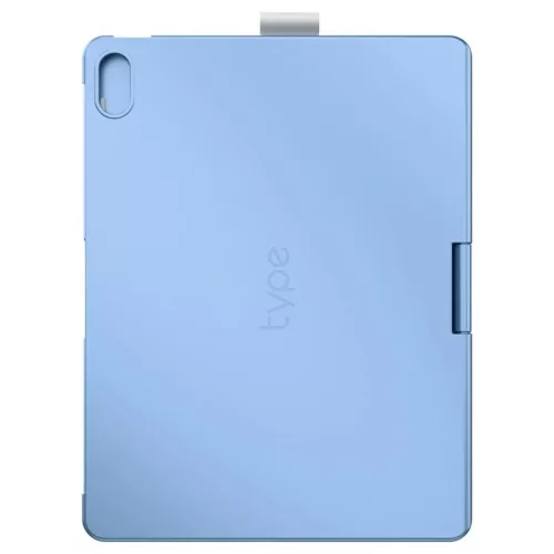 Flexbook Touch Typecase billentyűzettel tok – iPad 11" (A16) 2025 / iPad 10.9" 2022 készülékhez, világoskék