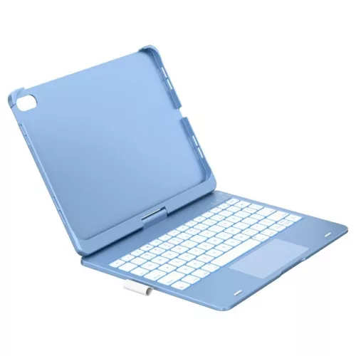 Flexbook Touch Typecase billentyűzettel tok – iPad 11" (A16) 2025 / iPad 10.9" 2022 készülékhez, világoskék