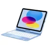 Flexbook Touch Typecase billentyűzettel tok – iPad 11" (A16) 2025 / iPad 10.9" 2022 készülékhez, világoskék