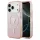 Guess IML Gradient Triangle Logo MagSafe tok iPhone 17 Pro készülékhez rózsaszín