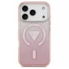Guess IML Gradient Triangle Logo MagSafe tok iPhone 17 Pro készülékhez rózsaszín