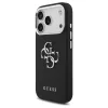 Guess Grained Big 4G Classic Logo tok iPhone 17 Pro készülékhez fekete