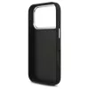 Guess Grained Big 4G Classic Logo tok iPhone 17 Pro készülékhez fekete