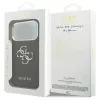 Guess Grained Big 4G Classic Logo tok iPhone 17 Pro készülékhez fekete