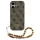 Guess 4G pánt Triangle Logo MagSafe tok iPhone 17 készülékhez barna