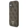 A fordítás eredménye:Guess 4G pánt Triangle Logo MagSafe tok iPhone 17 készülékhez barna
