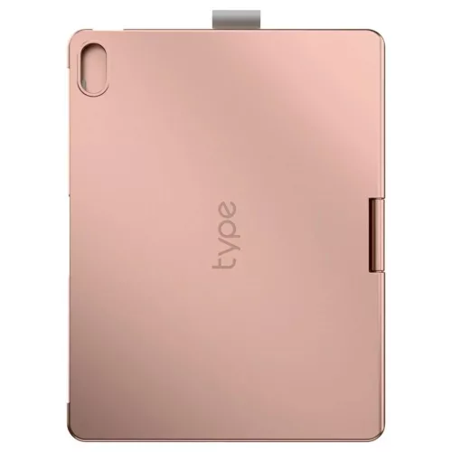 Flexbook Touch Typecase with keyboard – iPad 11" (A16) 2025 készülékhez / iPad 10.9" (2022) készülékhez, rózsaszín
