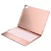 Flexbook Touch Typecase with keyboard – iPad 11" (A16) 2025 készülékhez / iPad 10.9" (2022) készülékhez, rózsaszín