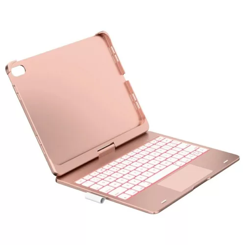 Flexbook Touch Typecase with keyboard – iPad 11" (A16) 2025 készülékhez / iPad 10.9" (2022) készülékhez, rózsaszín