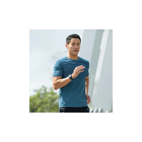 UNIQ Linus Strap Apple Watch Series 1-8/SE/SE2/SE3/Ultra készülékhez 42/44/45/49mm Airosoft Silicone kék