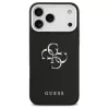 Guess tok Grained Big 4G Classic Logo iPhone 17 Pro Max készülékhez fekete